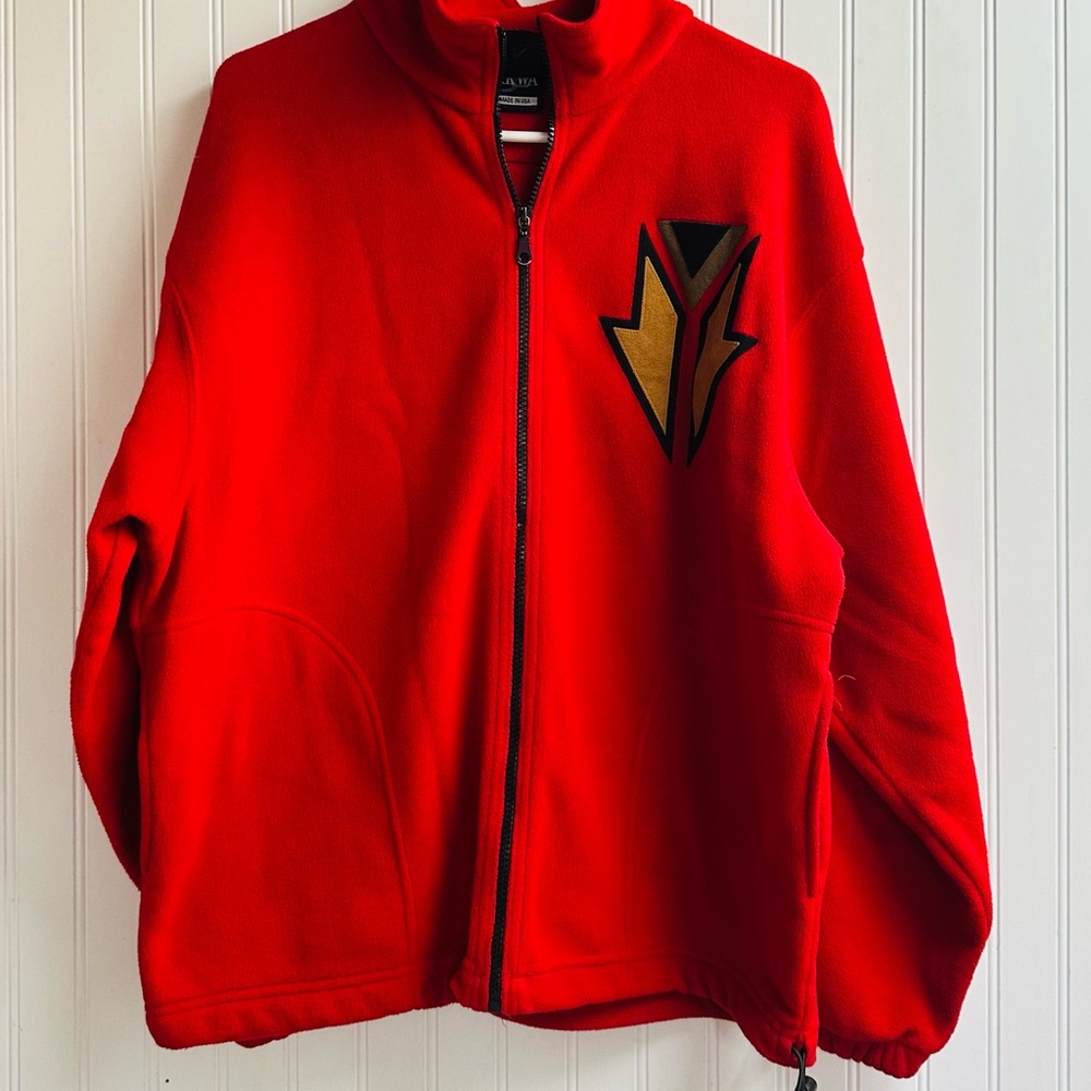MOXIE HENRY & ELISE MIGNARDOT SANTA FE NM SOFT FLEECE JACKET M HOT MADE IN USA